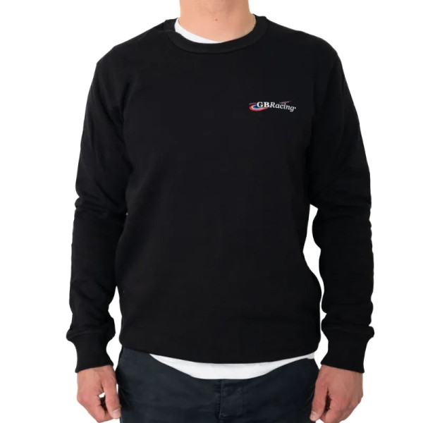 GB RACING Gbracing mens black design sweater | black